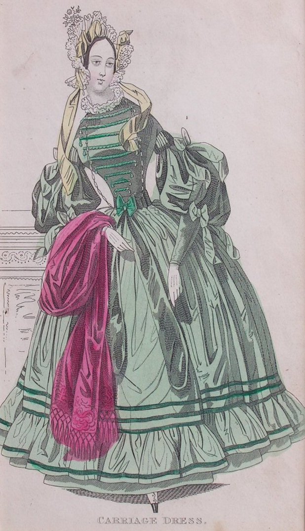 Print - Carriage Dress